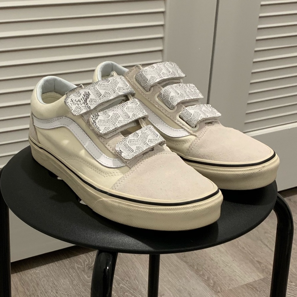 Custom Goyard Strap Vans